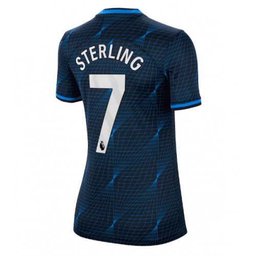 Dámy Fotbalový dres Chelsea Raheem Sterling #7 2023-24 Venkovní Krátký Rukáv